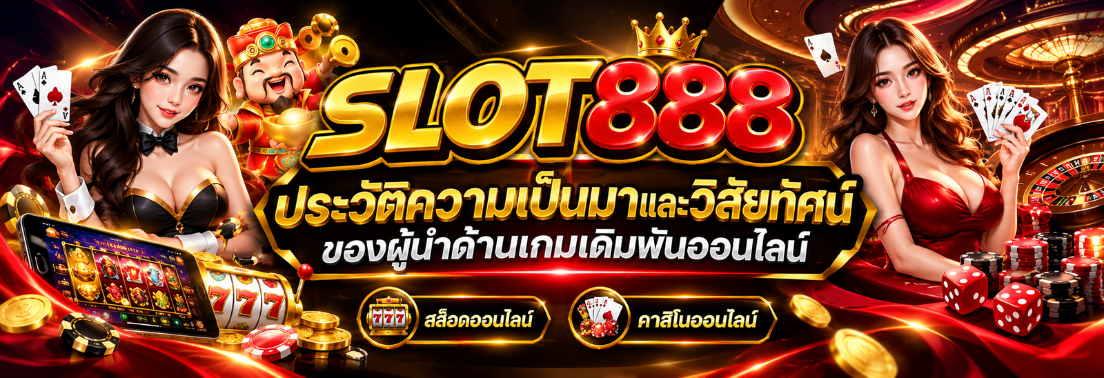 slot888 ประวัติความเป็นมาและวิสัยทัศน์ของผู้นำด้านเกมเดิมพันออนไลน์