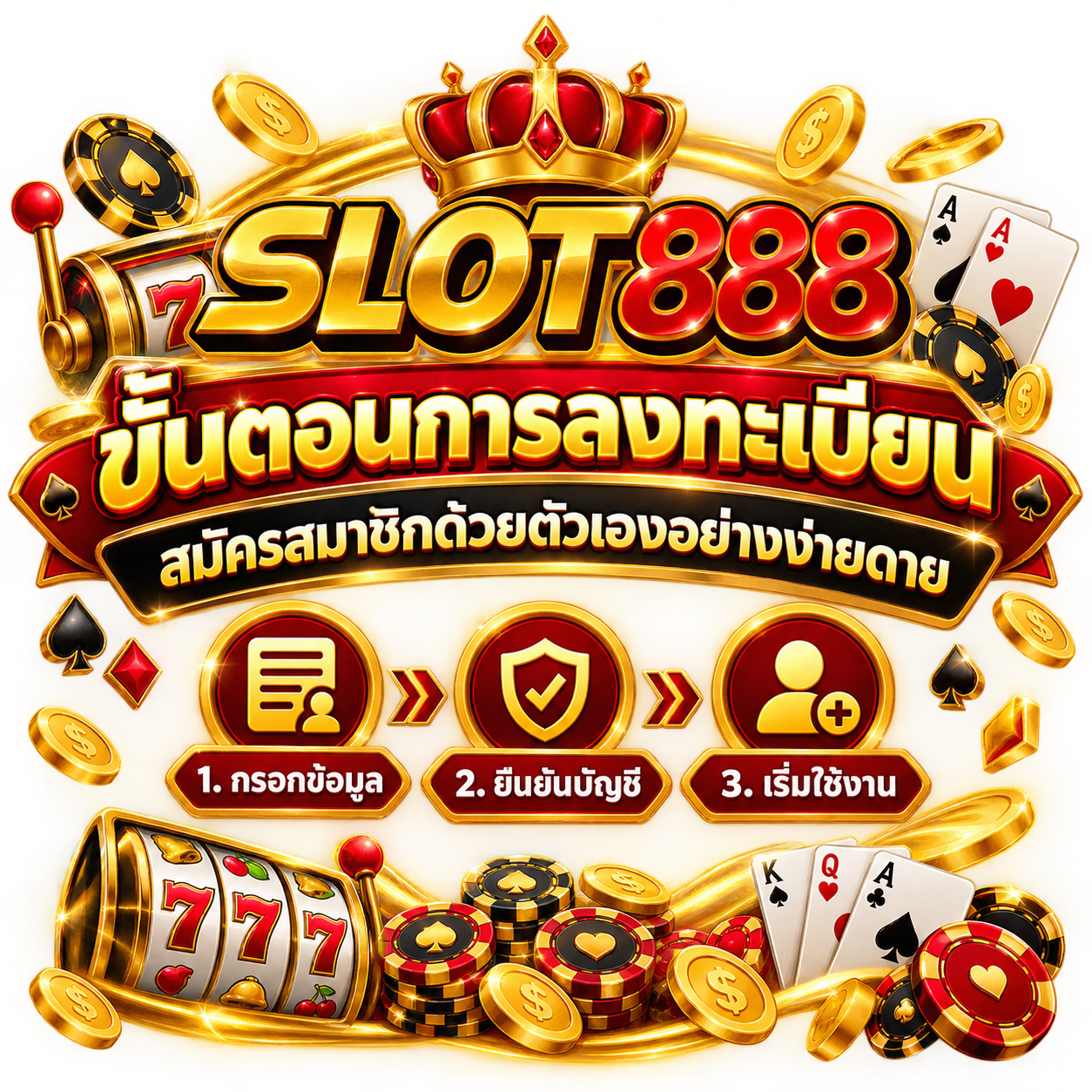 ขั้นตอนการลงทะเบียนสมัครสมาชิกด้วยตัวเองอย่างง่ายดาย